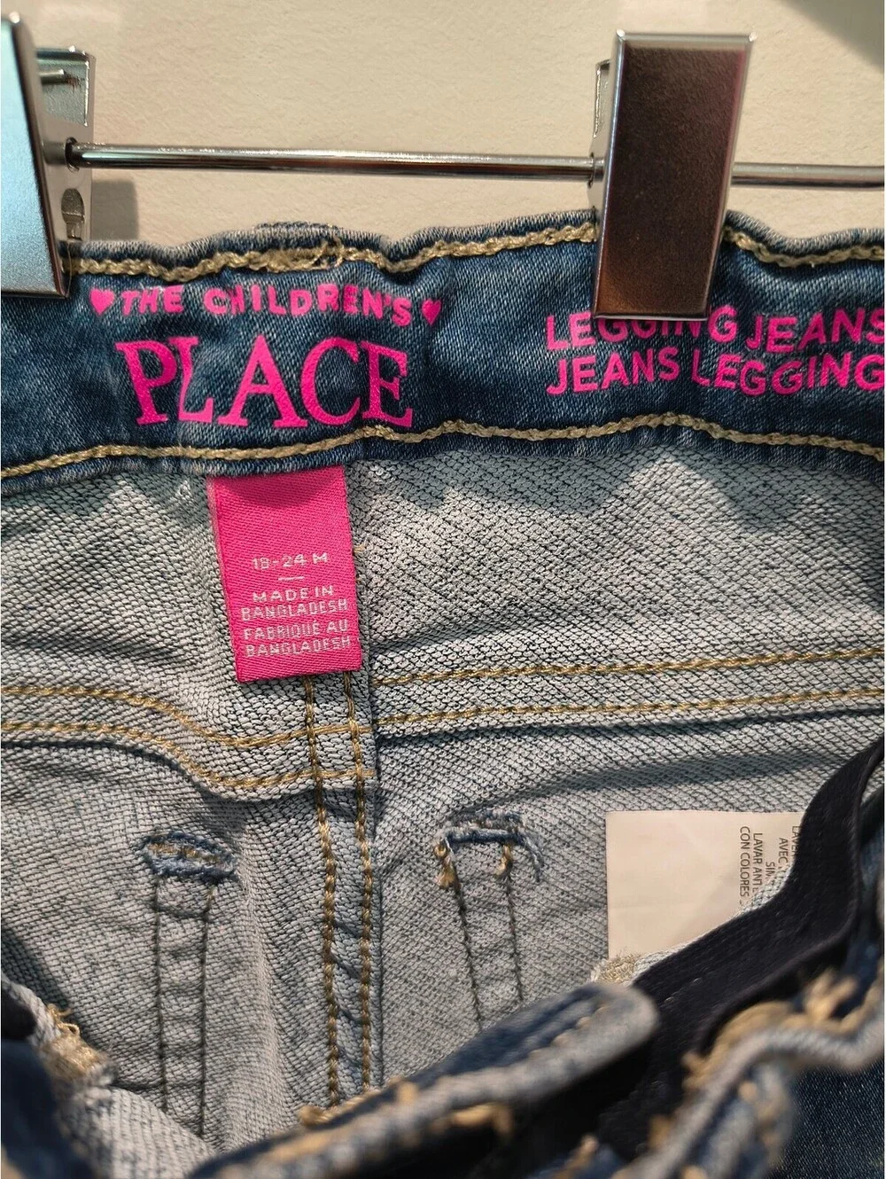 The Children's Place Toddler Girls' Legging Jeans Size 18-24 Months